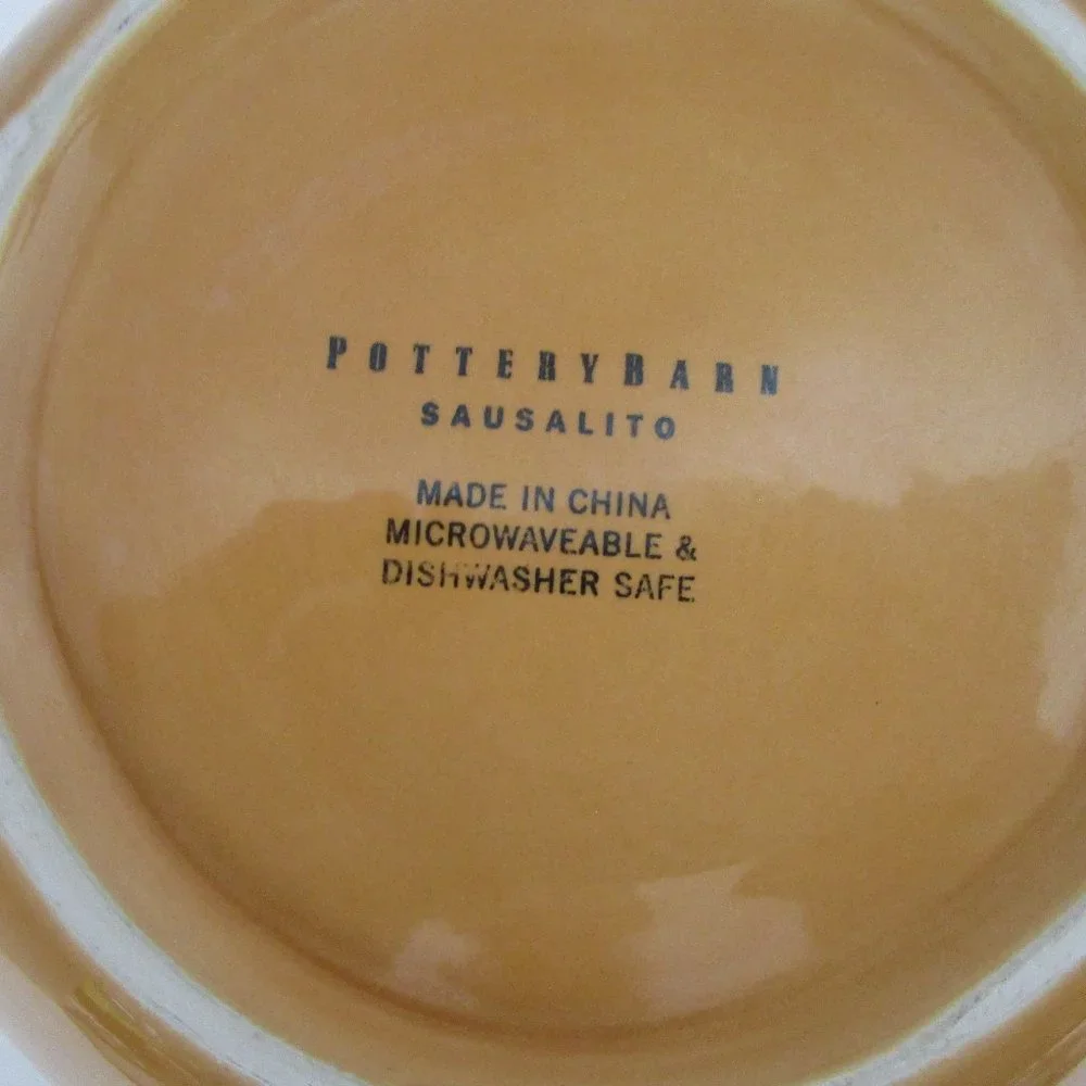 pair of ceramic serving bowls